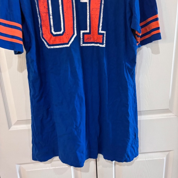 University of Florida UF Gators #1 Short Sleeve Oversize Tee Dress Size L/XL - Picture 11 of 14